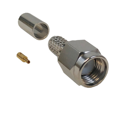 CableChum® offers the SMA Reverse Polarity Male for LMR-200 50 Ohm