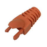 CableChum® offers a variety of colors in the RJ45 Molded Style Boot  - orange