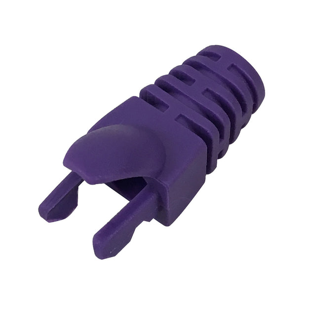 CableChum® offers a variety of colors in the RJ45 Molded Style Boot - purple