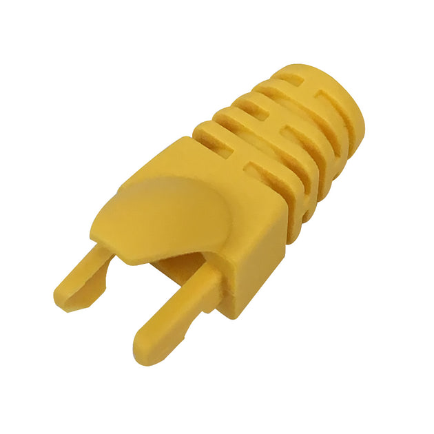 CableChum® offers a variety of colors in the RJ45 Molded Style Boot - yellow