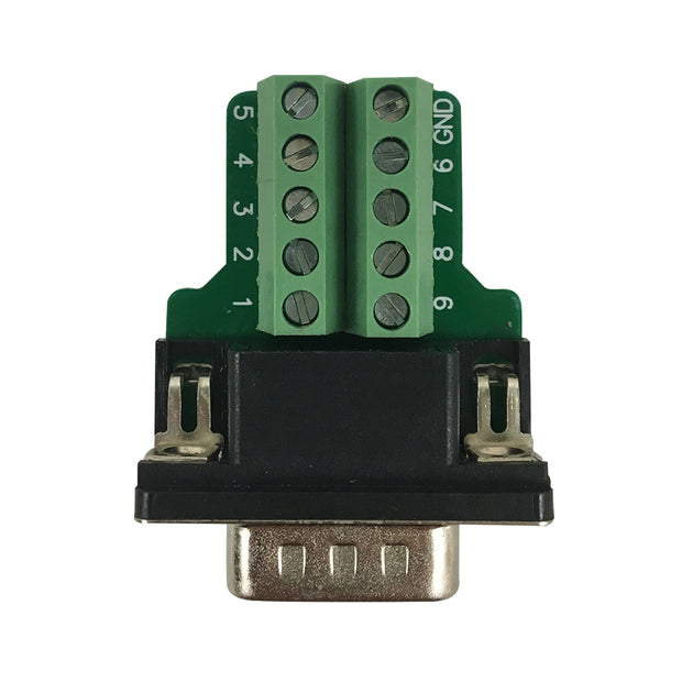 CableChum® offers the DB9 Male Screw Down Field Termination Connector Kit
