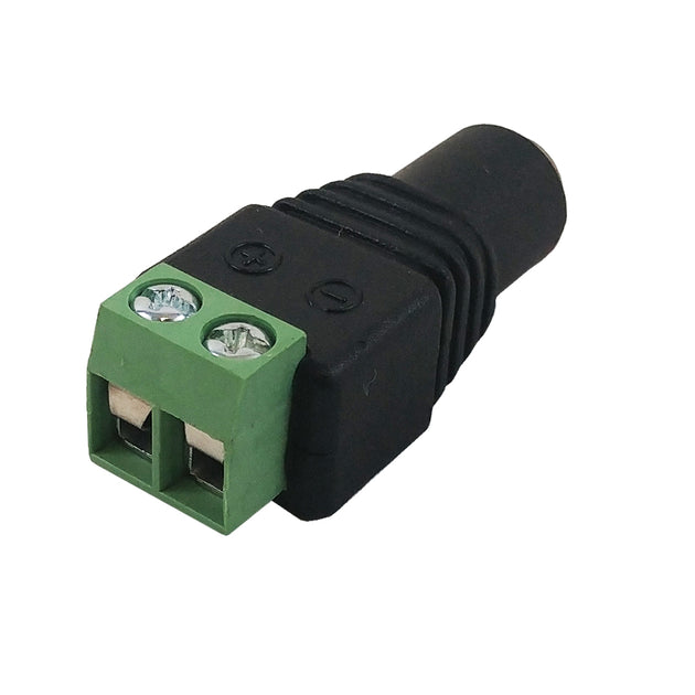 CableChum® offers the DC Power Connector Female 2.1mm x 5.5mm Screw Down