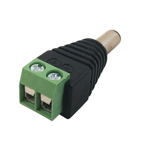 CableChum® offers the DC Power Connector Male 2.1mm x 5.5mm Screw Down
