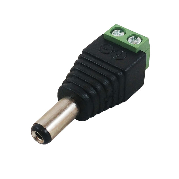CableChum® offers the DC Power Connector Male 2.1mm x 5.5mm Screw Down