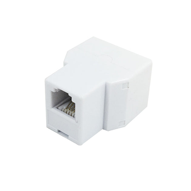 CableChum® offers the RJ11 Tee Adapter (3x RJ11 Female) - White