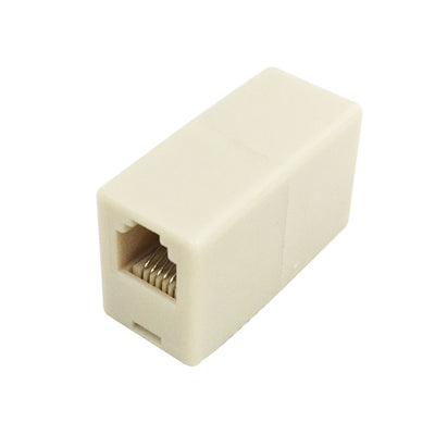 CableChum® offers the RJ12 Female to Female Coupler - Ivory