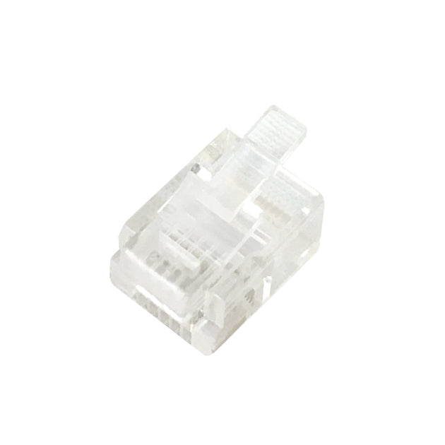 CableChum® offers the RJ12 Plug for Round Cable (6P 6C)