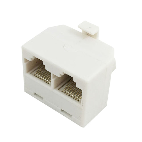 CableChum® offers the RJ45 Tee Adapter (2x RJ45 Female, 1x RJ45 Male)