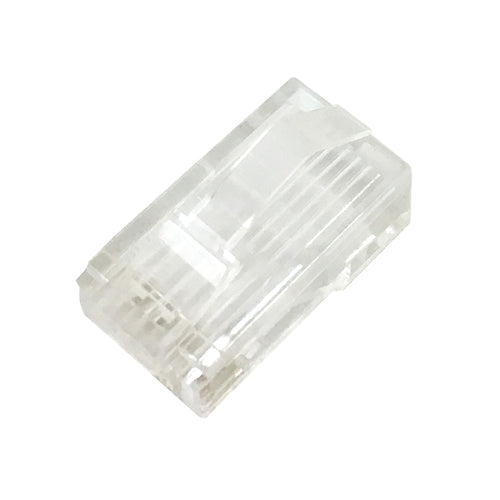 CableChum® offers the RJ45 Cat6 Plug with Snagless Tab for Stranded Round Cable (8P 8C)