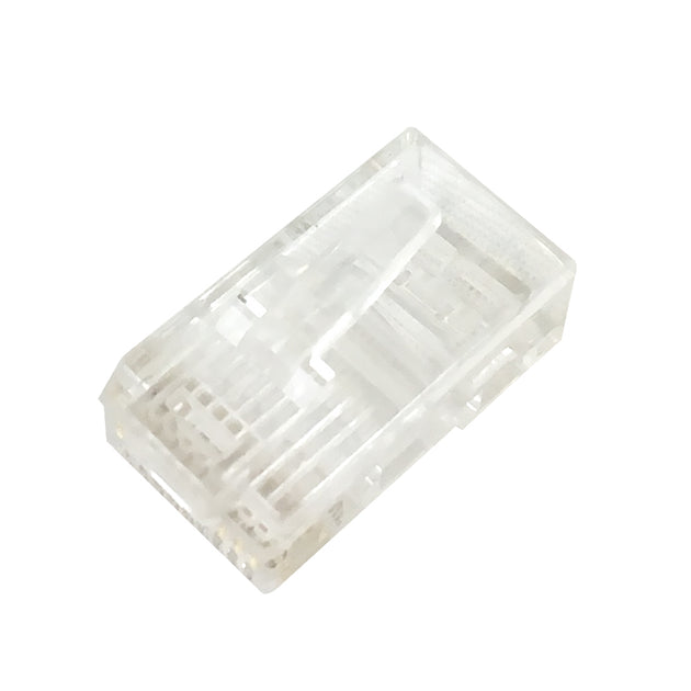 CableChum® offers the RJ45 Cat5e Plug for Solid or Stranded Round Cable (8P 8C)
