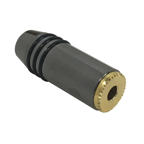 CableChum® offers the Premium 3.5mm Stereo Female Solder Connector - Zinc