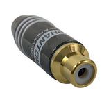 CableChum® offers the Premium RCA Female Solder Connector (6.5mm ID) - Color Variety