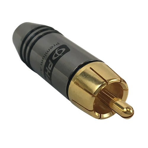 CableChum® offers the Premium RCA Male Solder Connector (6.5mm ID) 