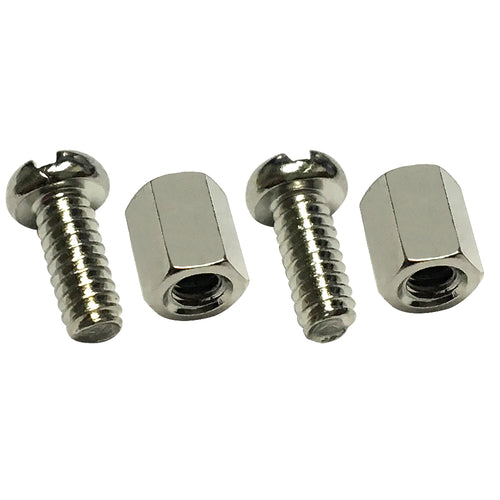 CableChum® offers 9mm Screws and Hex Nuts - D-Cut Connectors to Patch Panels and Wall Plates