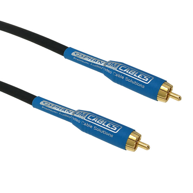 CableChum® offers Digital Coax RCA Male To  RCA Male 18AWG Premium Cable FT4