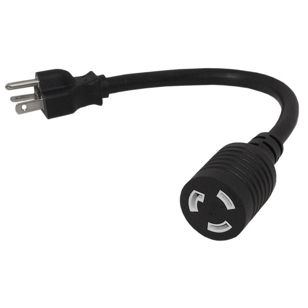 This CableChum® power cord consists of a 5-20P male on one end and a L5-20R female on the other end. 