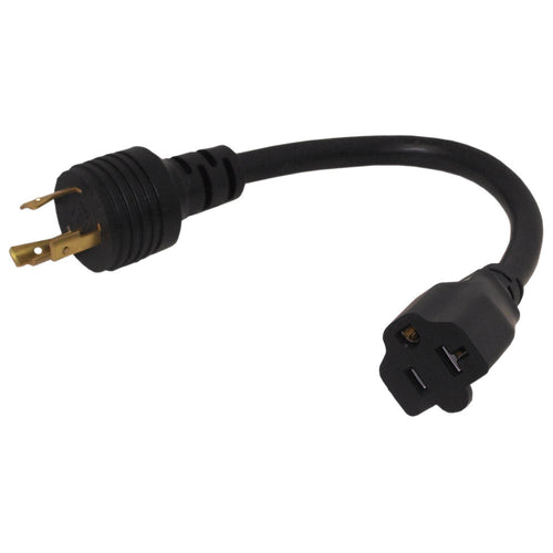 This CableChum® power cord consists of a L5-20P male on one end and a 5-20R female on the other end. 