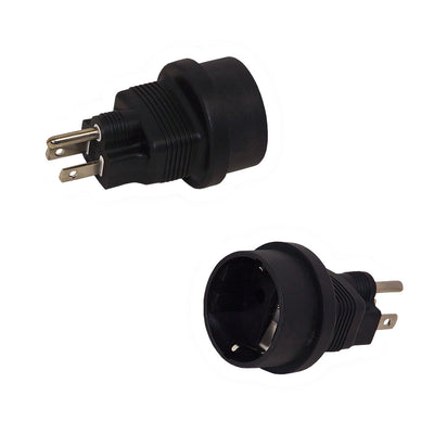 CableChum® offers the SCHUKO CEE 7-7 (Euro) Female to 5-15P Power Adapter