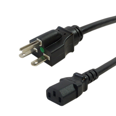 This CableChum® power cable consists of a 6-15P hospital grade male on one end and a C13 female on the other end. 