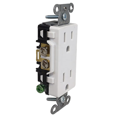 CableChum® offers the Power Receptacle Duplex (15A 125V) Decora - DR15WHI White