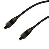 CableChum® offers Toslink Male To Male Cable - Black