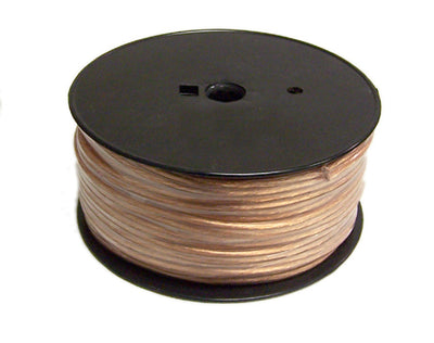 CableChum® offers 12AWG 2C Zip-Cord Bulk Speaker Wire - Clear 