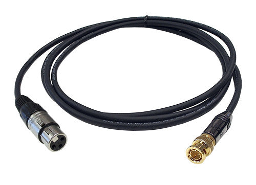CableChum® offers XLR Female to BNC Male Unbalanced Premium Cable FT4