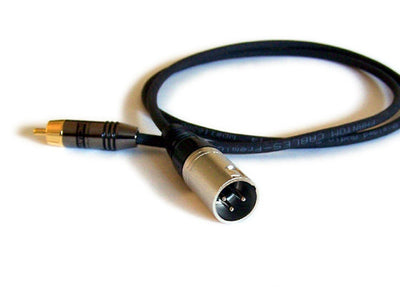 CableChum® offers XLR Male to RCA Male Unbalanced Premium Audio Cable FT4