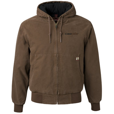 CableChum® offers DRI DUCK Hooded Boulder Cloth Jacket