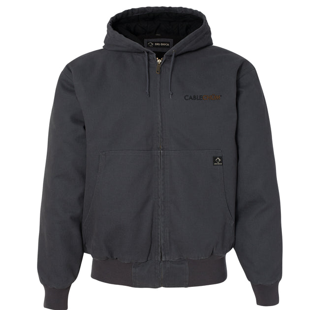 CableChum® offers DRI DUCK Hooded Boulder Cloth Jacket