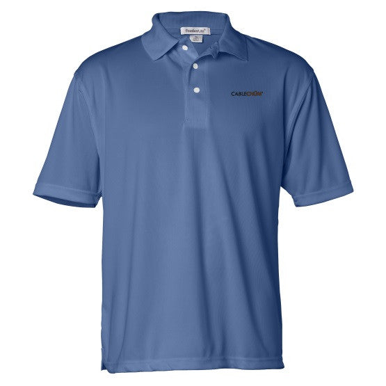 CableChum® offers FeatherLite Moisture Wicking Mesh Sports Shirt - light blue