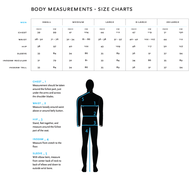 Dri duck size clearance chart